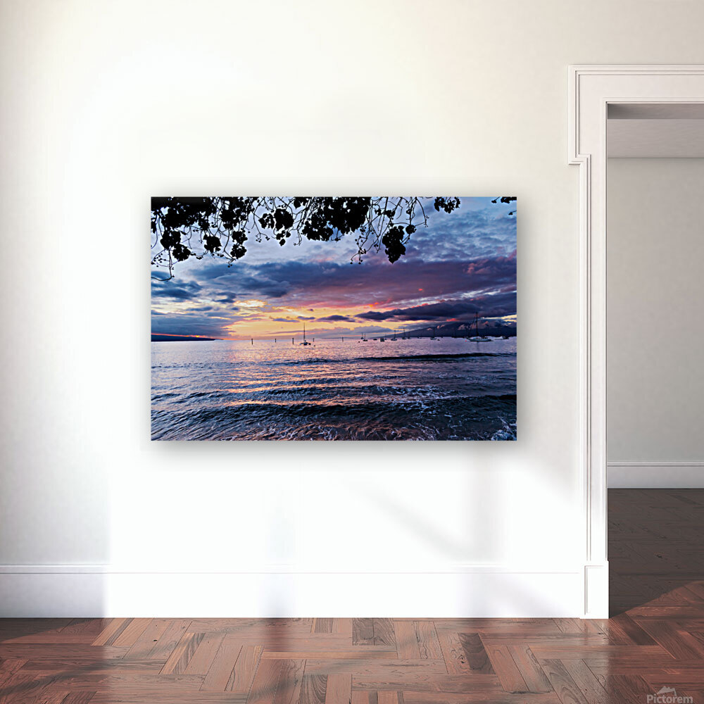 A Luau Sunset Reproduction