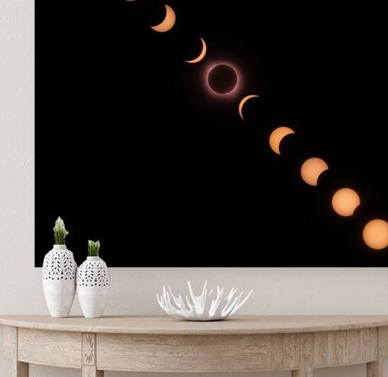 Phases of the Moon and Sun by KajanCollective