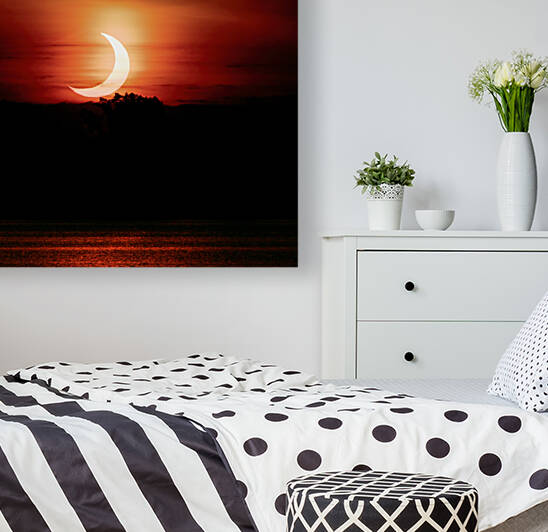 Junes Partial Solar Eclipse by KajanCollective