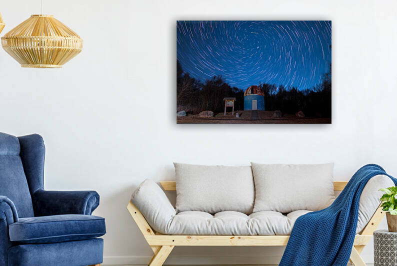 Inverted star trails by KajanCollective