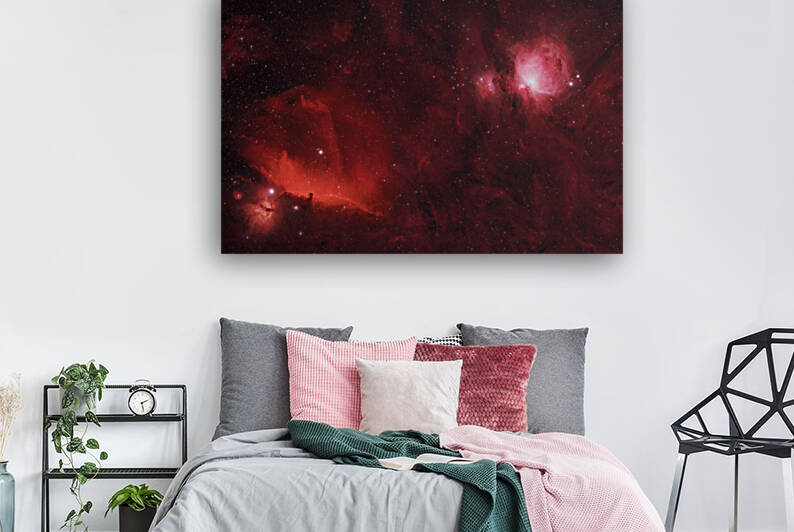 Orion and the Horsehead by KajanCollective