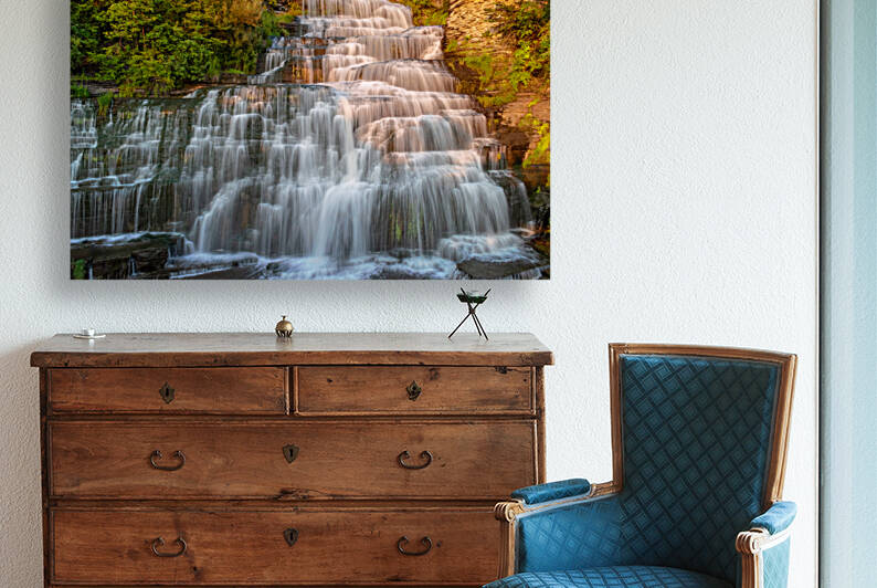 Hector falls landscape Reproduction