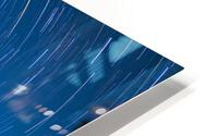 Inverted star trails HD Metal print