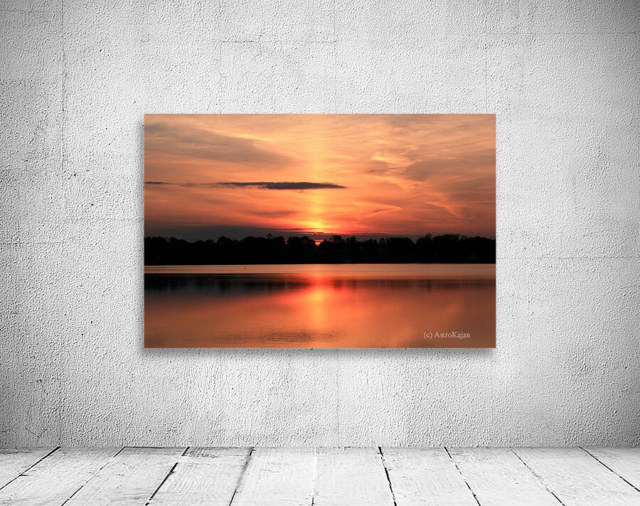 Solar Eclipse Landscape Wall Preview