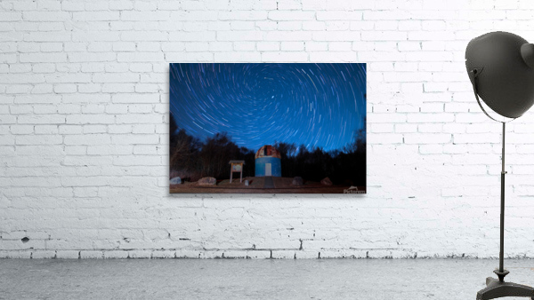 Inverted star trails Wall Preview