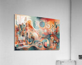 Boho Abstract II  Acrylic Print