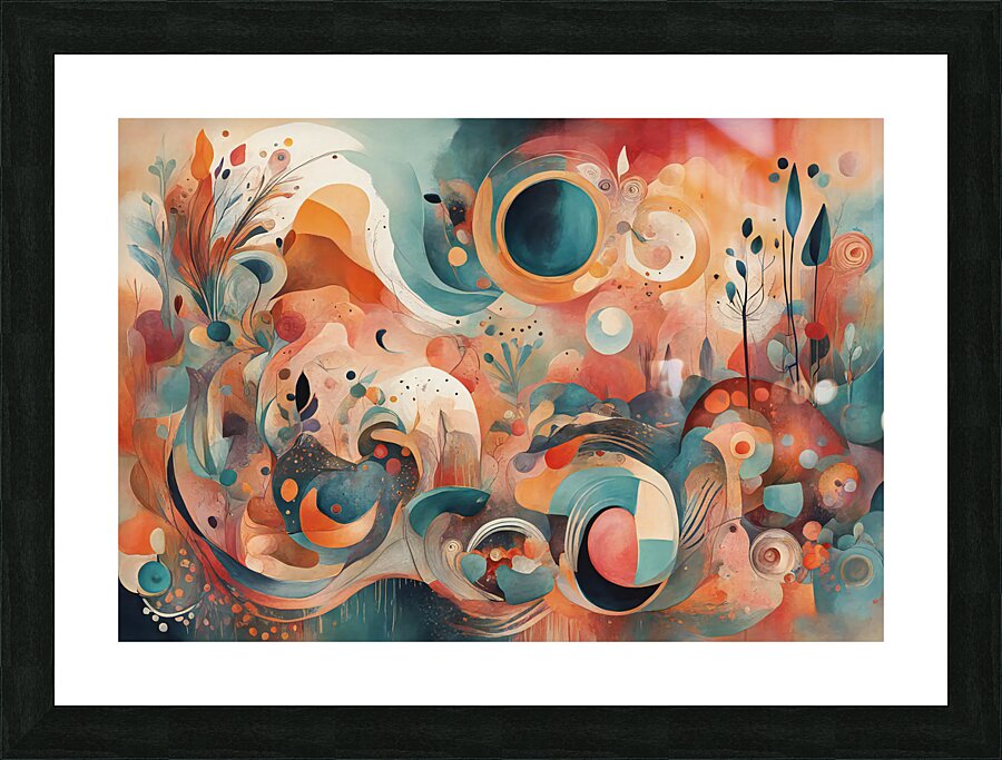 Boho Abstract II  Picture Frame print