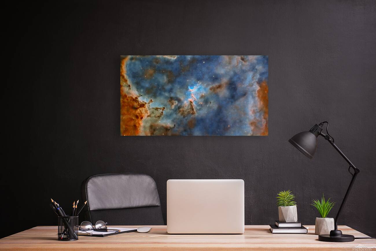 Melotte 15 The Heart of the Heart Nebula in SHO Reproduction