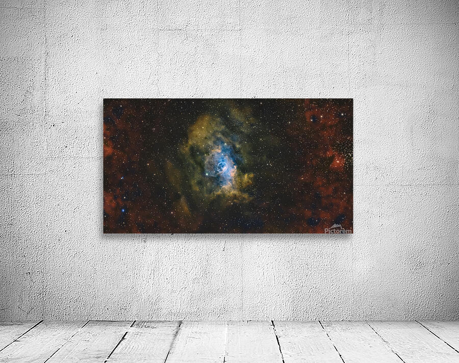Bubble Nebula in SHO Wall Preview