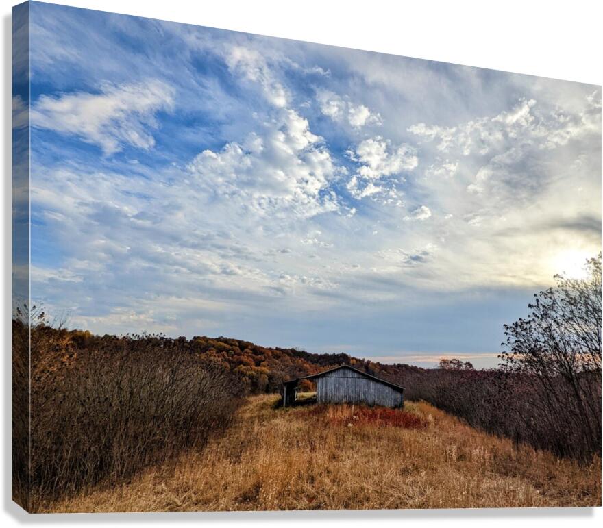 Fall on the farm Canvas Print