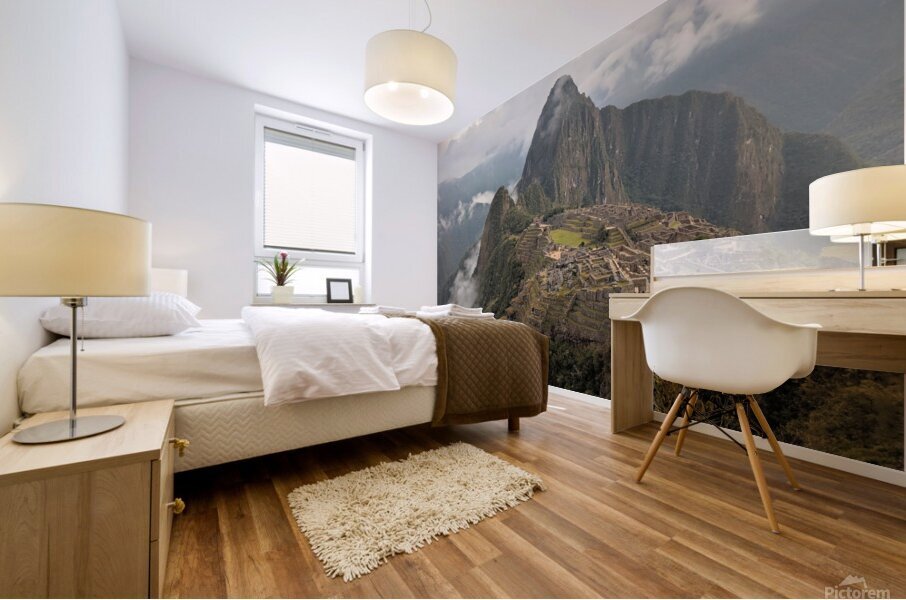 Machu Picchu Mural print