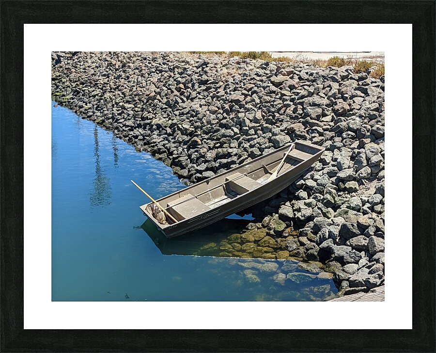 Row Boat Picture Frame print