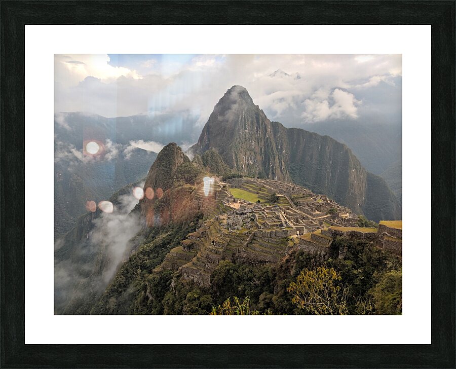 Machu Picchu Picture Frame print
