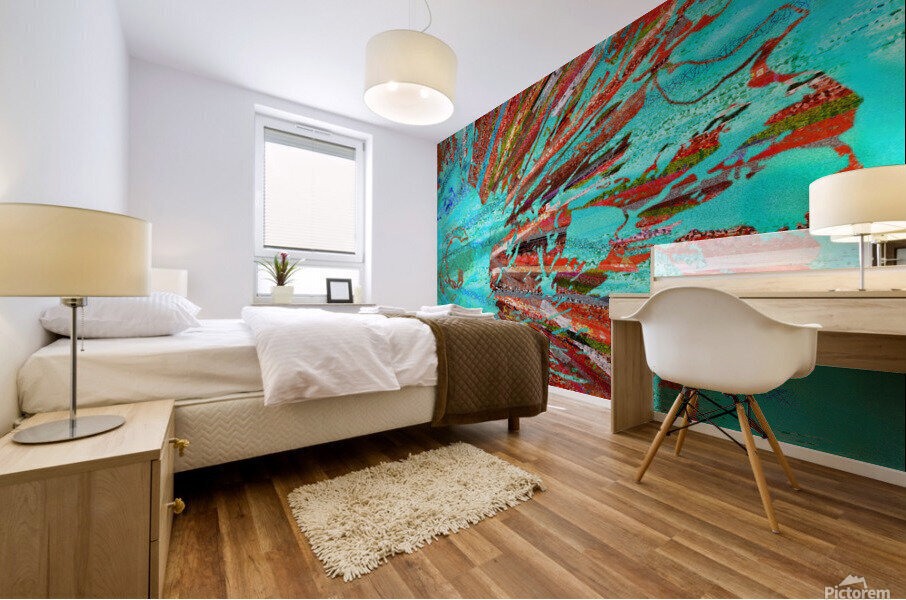 Digital Abstract Wall Art Mural print
