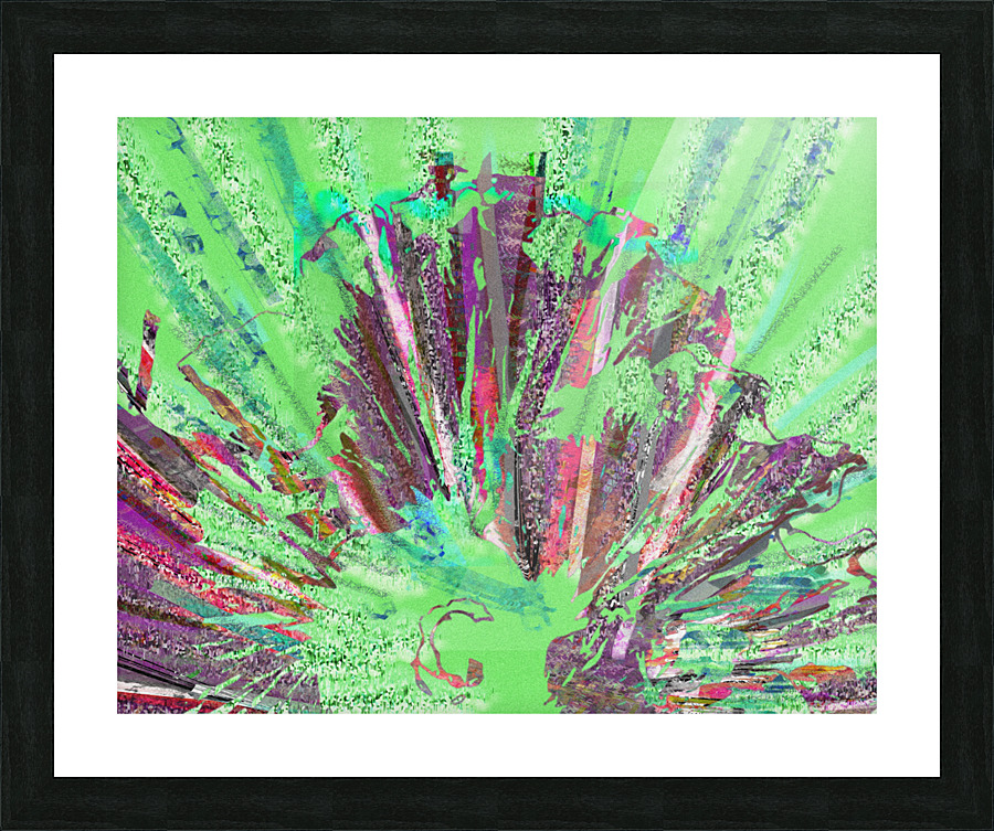 Digital Abstract Wall Art Picture Frame print