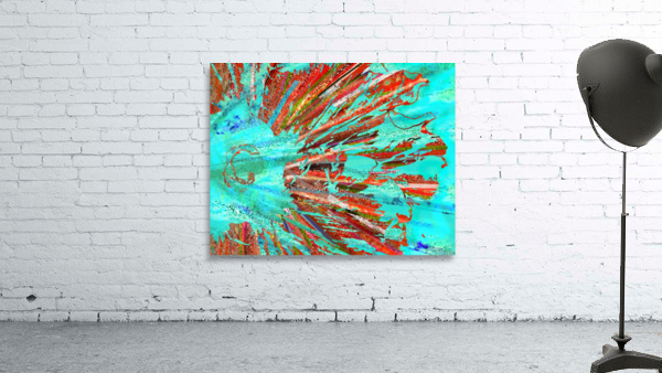 Digital Abstract Wall Art Wall Preview