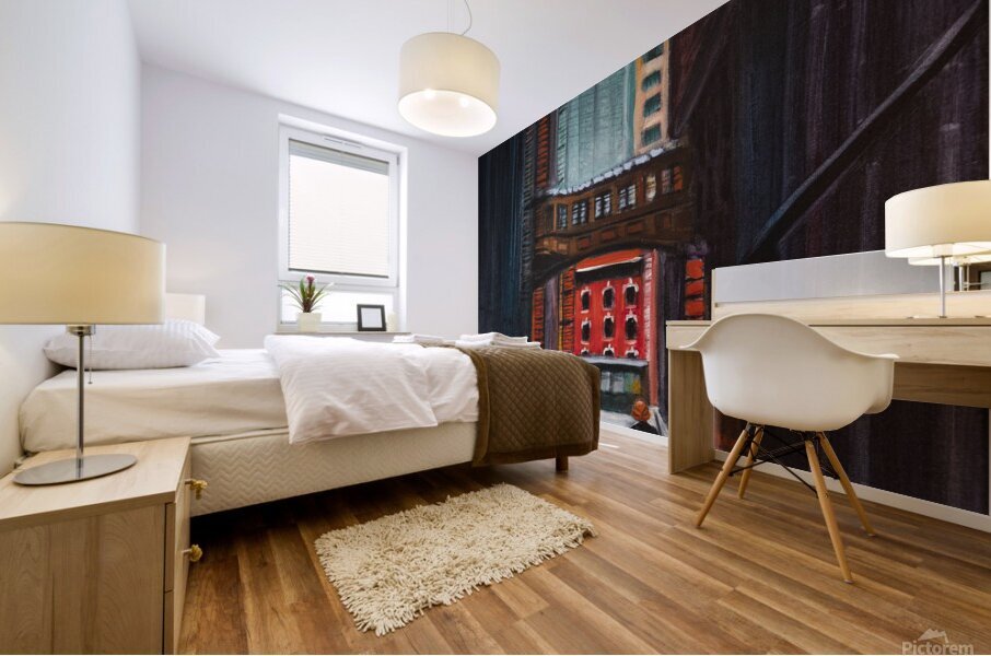 City Streets Mural print