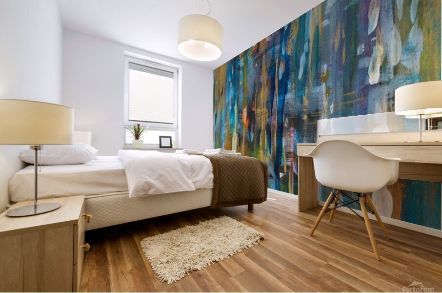 City Lights Mural print