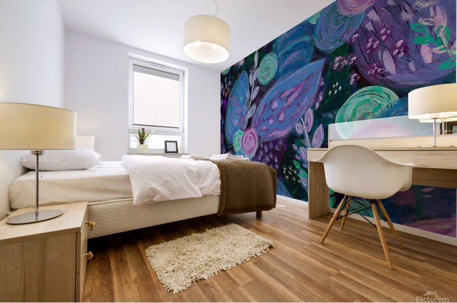 Secret Garden Mural print