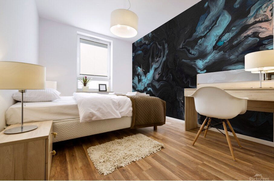 Head Above Water Mural print