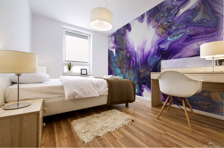 Iris 2 Impression murale