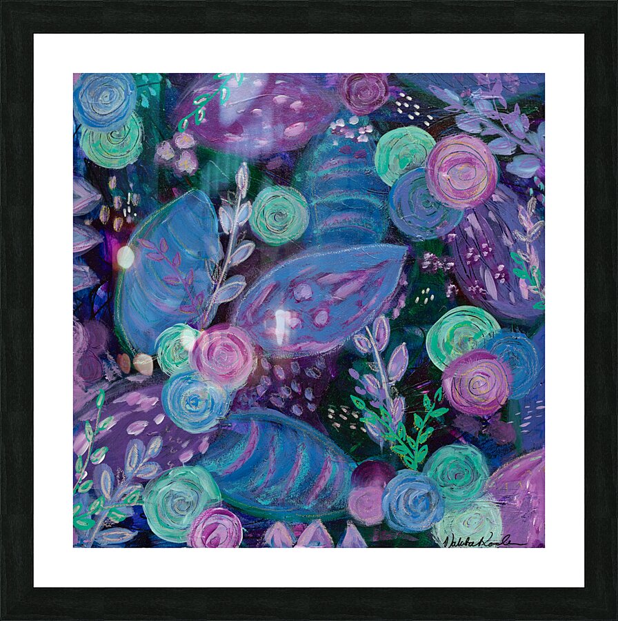 Secret Garden Picture Frame print