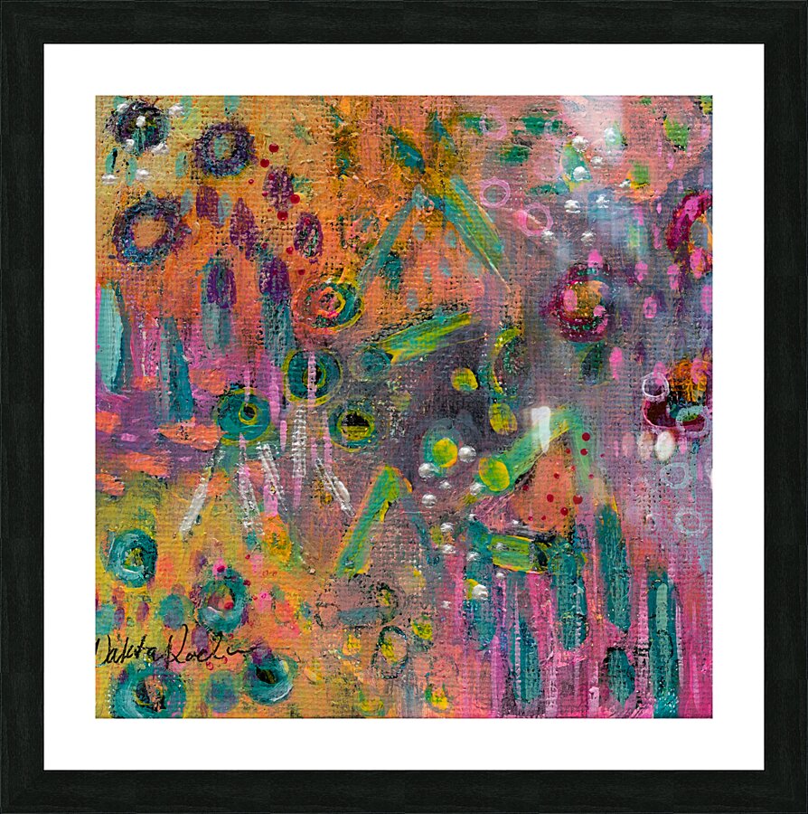 Lost in the Shuffle Picture Frame print