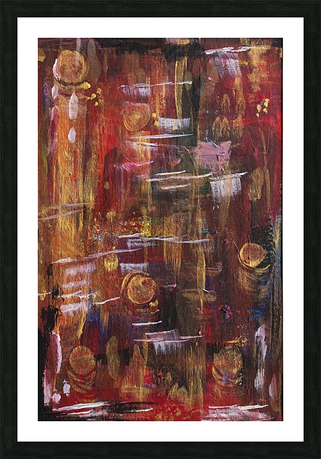 Deep Breath Picture Frame print