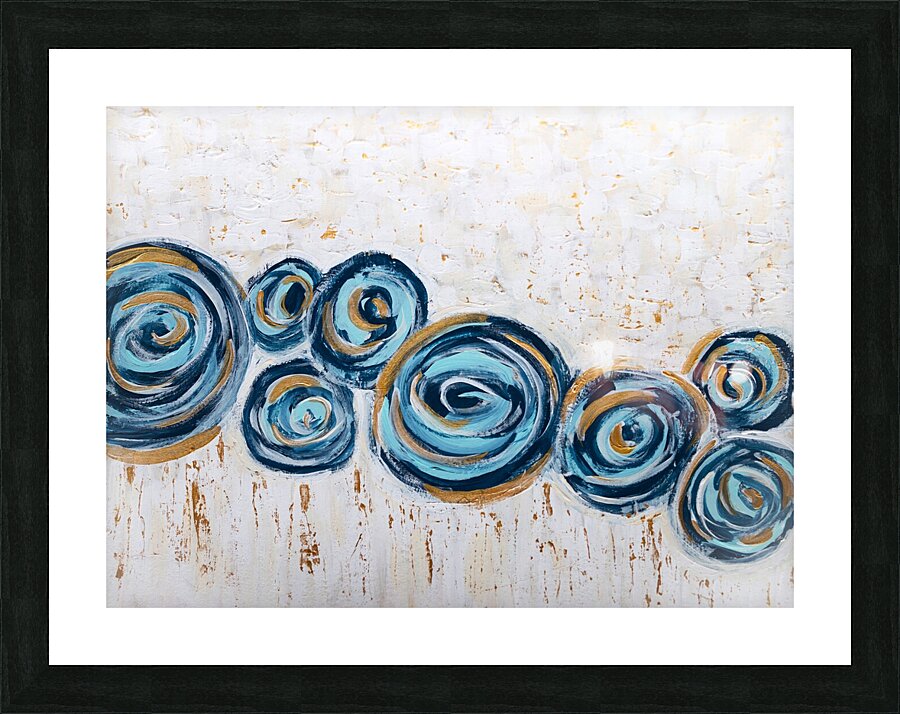 Climbing Roses Picture Frame print