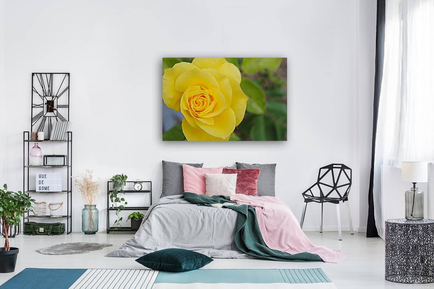 Yellow Rose Reproduction