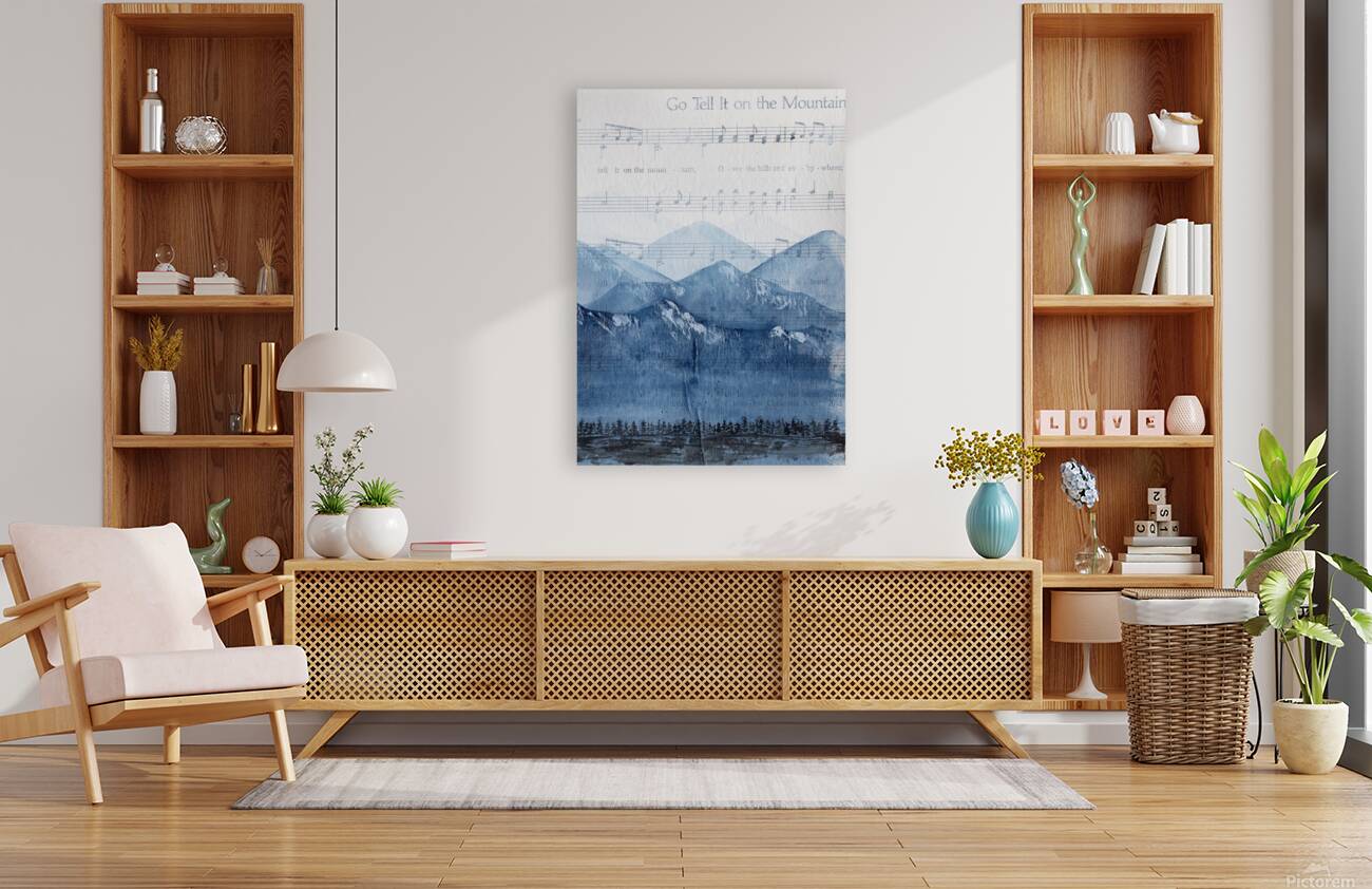 On the Mountain Reproduction