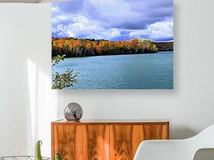 Fall on the Lake Reproduction