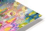 Colorful Rain HD Metal print