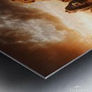 The great race Metal print