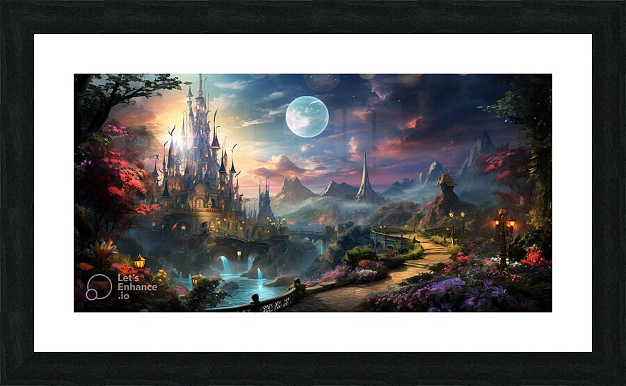 Wonderland Exists Picture Frame print
