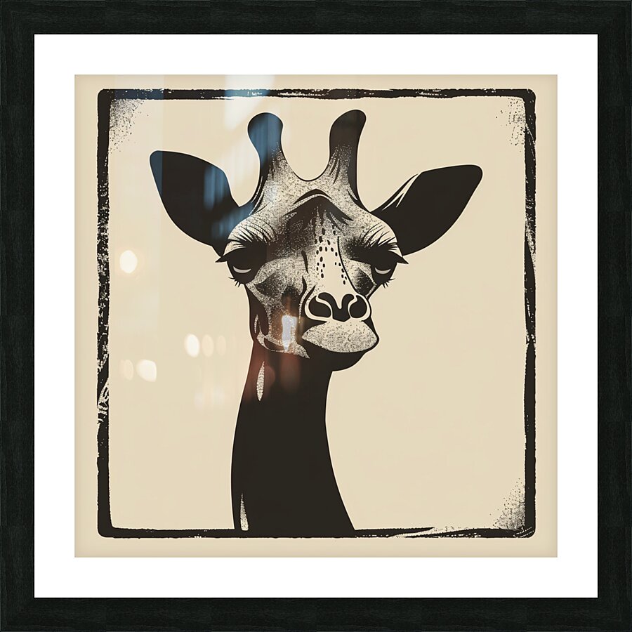 Giraffe 1 Picture Frame print