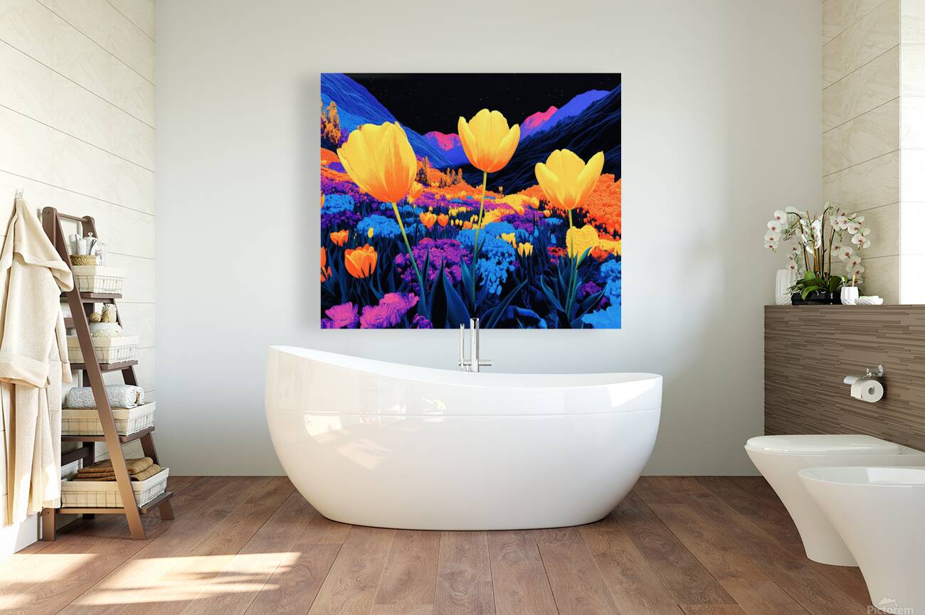 Festival of Tulips II 1 Reproduction