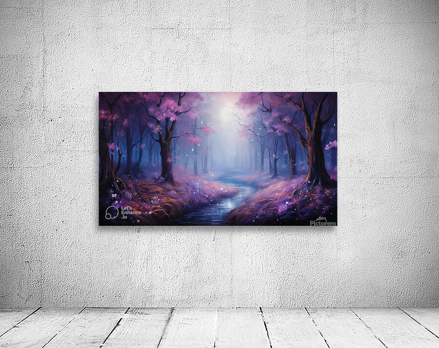 Plum Forest of Dreams Wall Preview