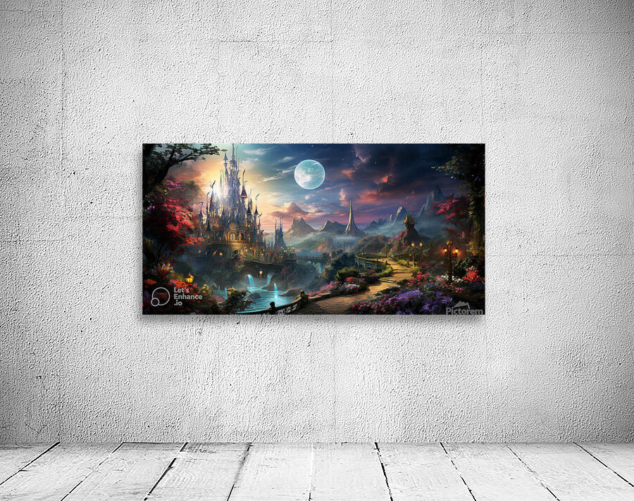 Wonderland Exists Wall Preview