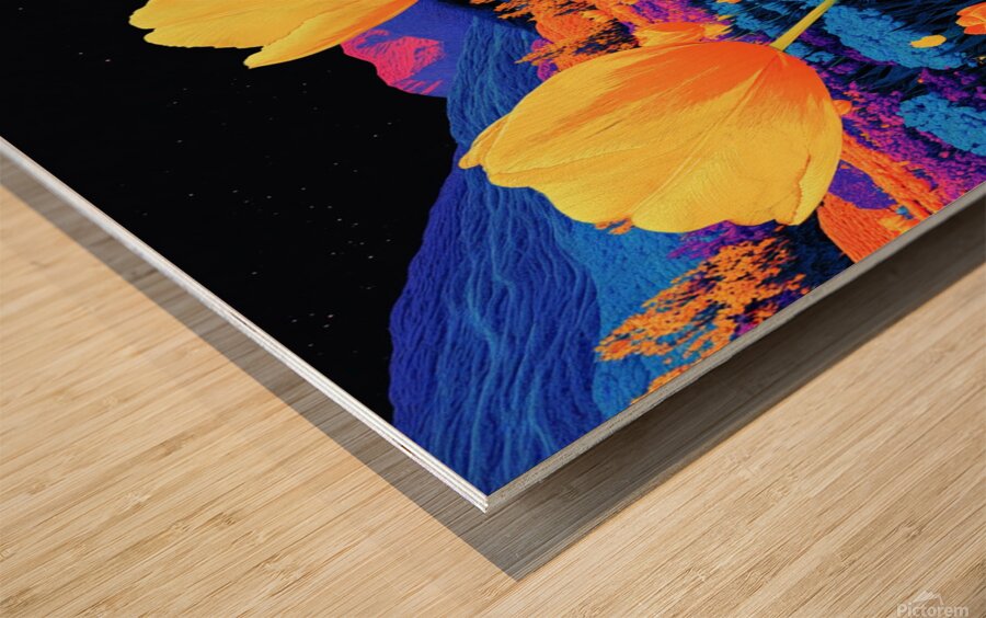 Festival of Tulips II 1 Wood print