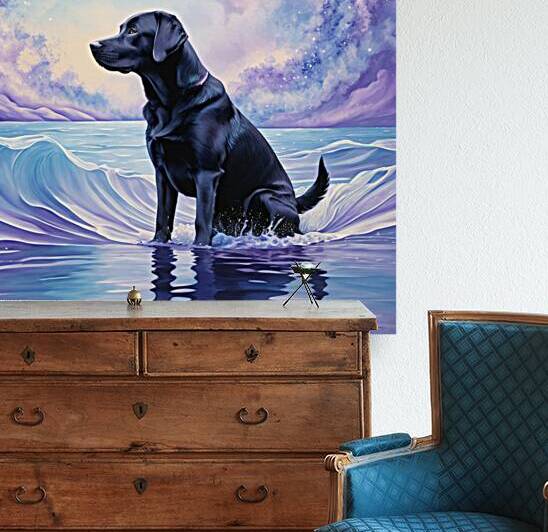 Flowing Dreams of a Labrador by Visual Orchid