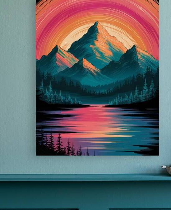 Sunset Serenity 1 by Muhammad Hassan Ahmad Hussain Mustafa