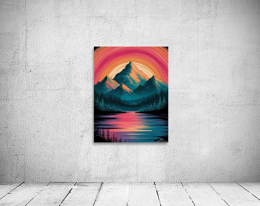Sunset Serenity 1 Wall Preview