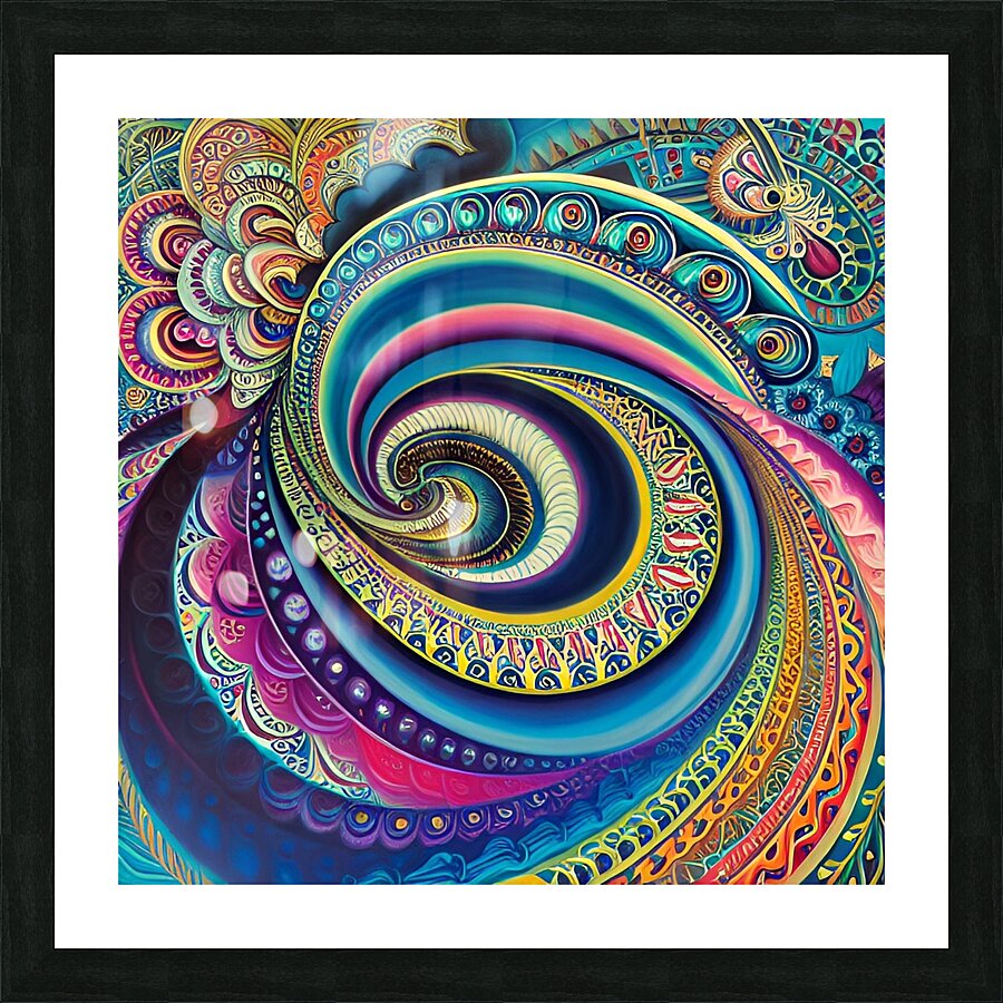 Whirlwind  Picture Frame print