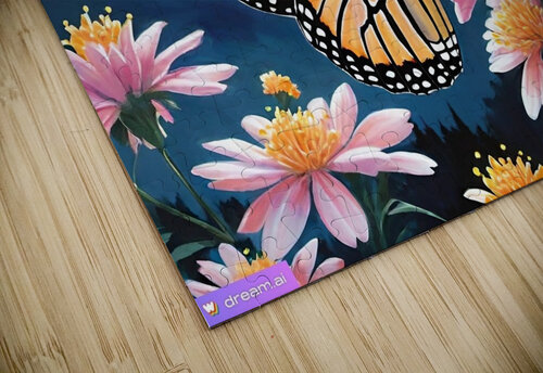 The Peaceful Butterfly  Evelyn Edwards puzzle
