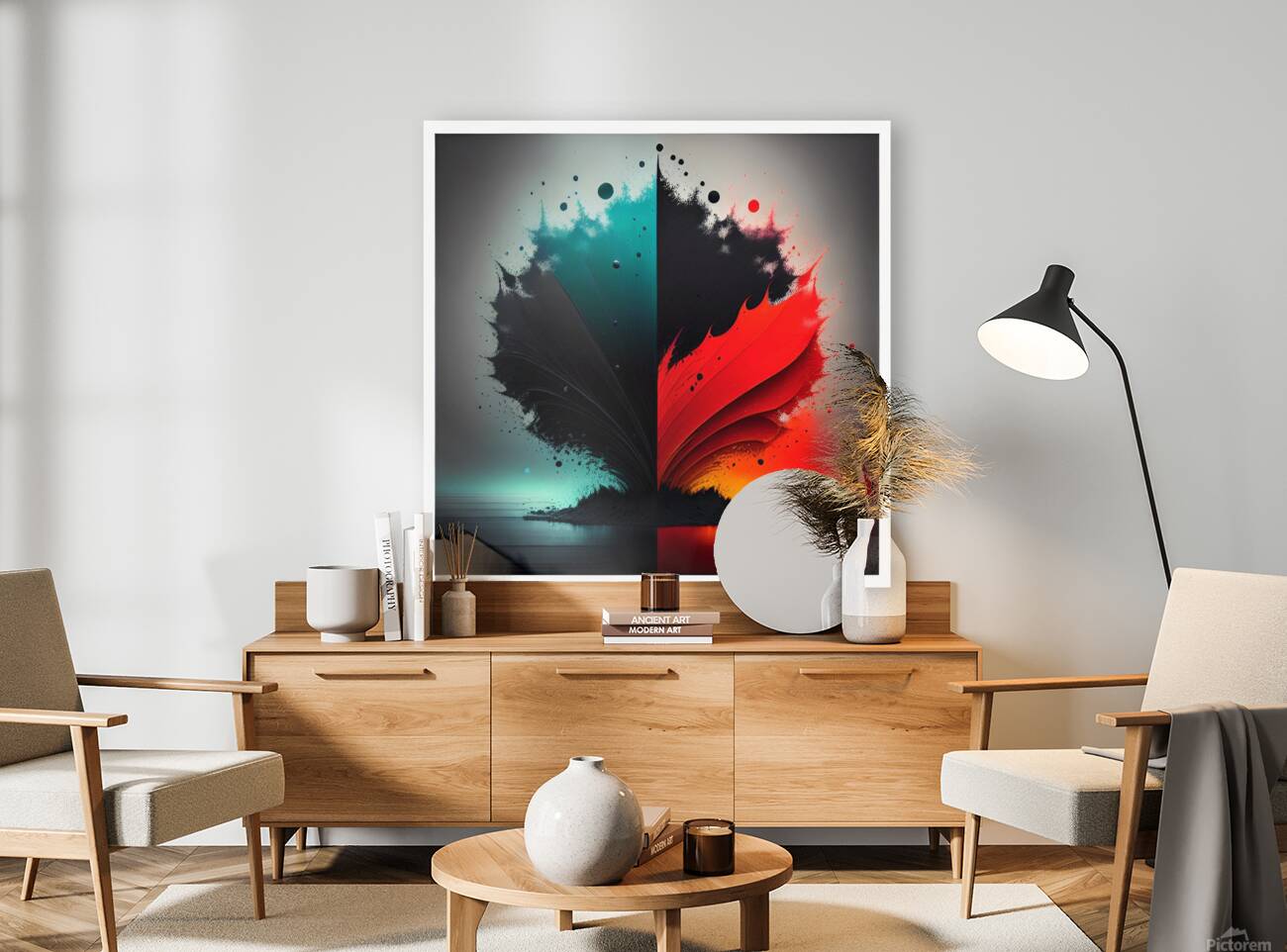 Spattered Three Reproduction