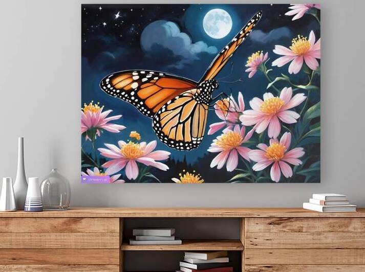 The Peaceful Butterfly  Reproduction