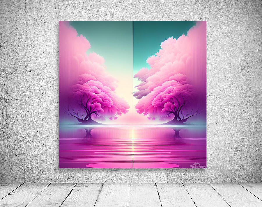 Pink Serine  Wall Preview