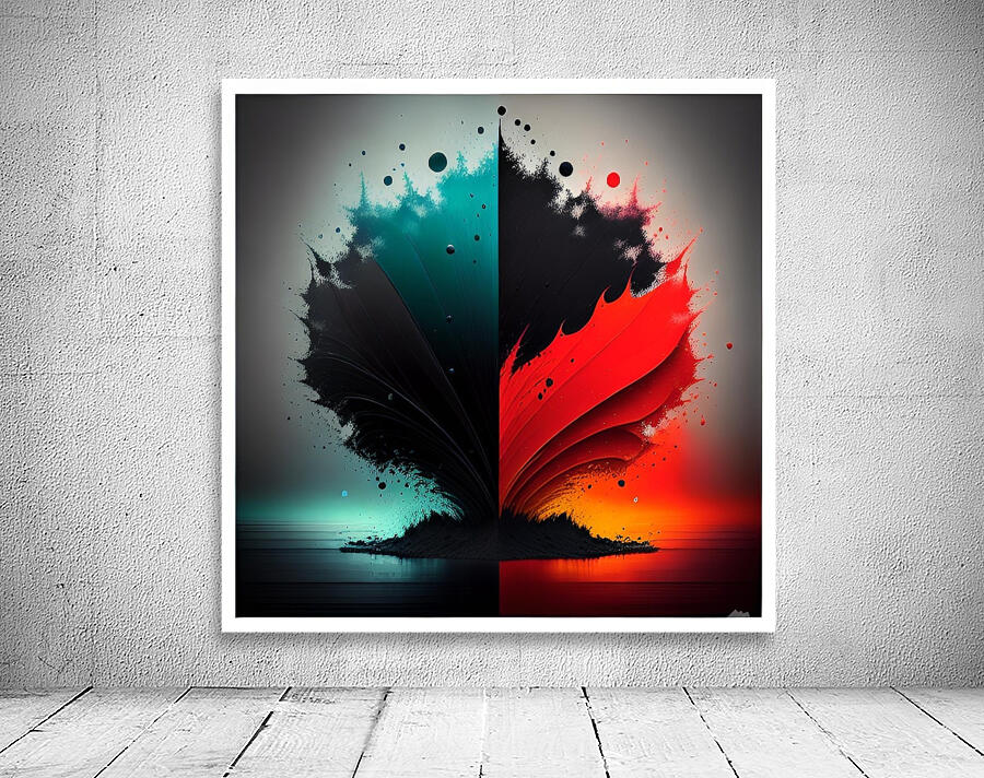 Spattered Three Wall Preview