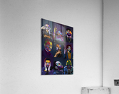 Rapper Collage Acrylic Print